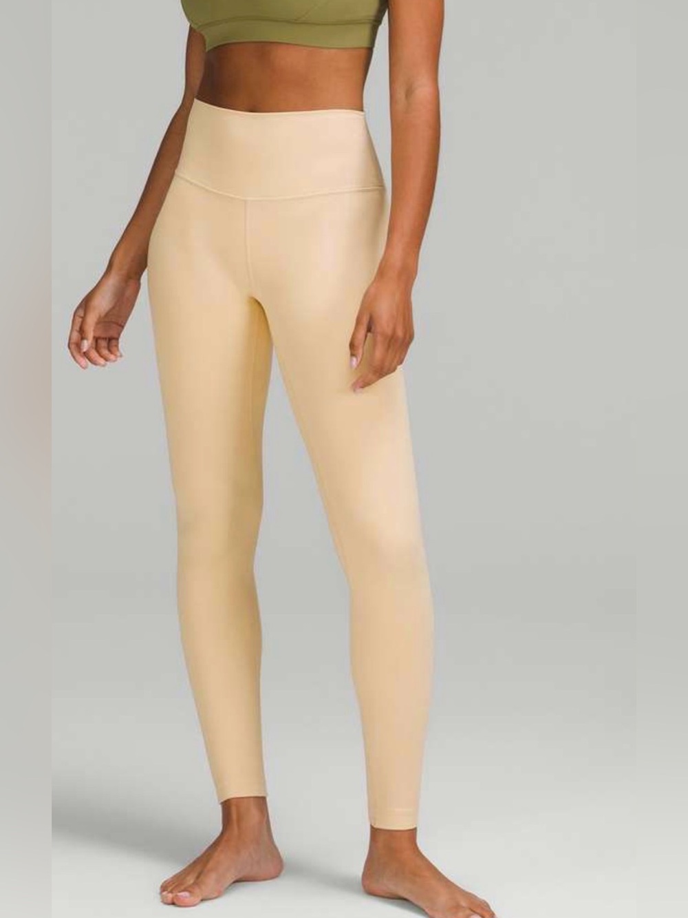 Lululemon Align High-Rise Pant 28” Prosecco Nulu Leggings Size 6
